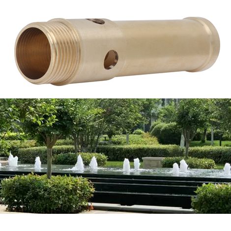 Buse de Fontaine Bouillonnante, Sprinkler de Fontaine à Mousse pour Jardins et Parcs, Brass avec Pas Masculin G1‑1/2 46mm (1/5)