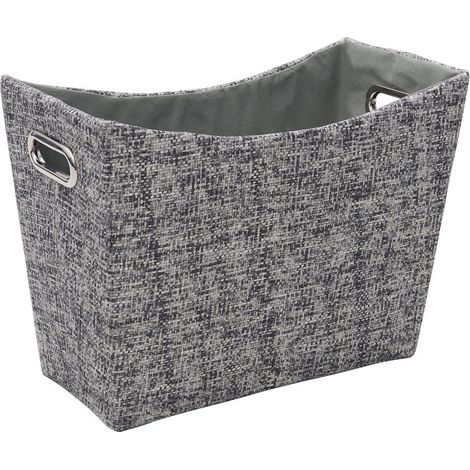 Urban Rectangle Paper Magazine Holder, Grey (1/4)