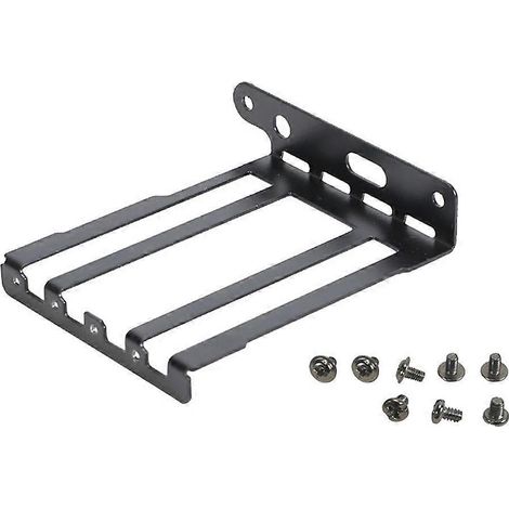 Support de carte graphique VGA en métal, convertisseur latéral, support de refroidissement pour ordinateur - quatre trous (1/4)