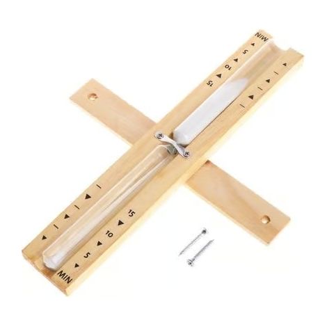 Sablier de sauna Conception en sapin nordique pour un chronométrage parfait (1/5)