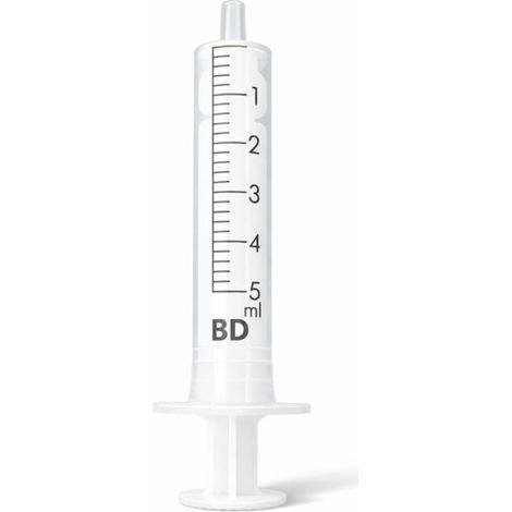 Einweg Spritze 5 ml Dosierspritze Messspritze Flüssigkeitsdosierer Kunststoff (1/5)