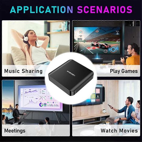 TV98 ATV Plus Smart TV Box Media Player Set Top Box EU-Stecker 1G+8G--