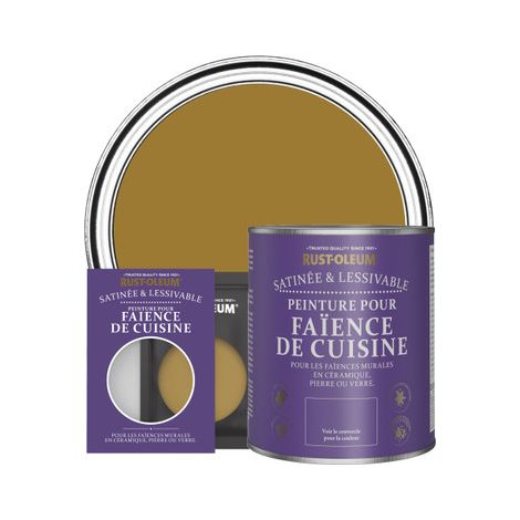 Peinture pour Faïence de Cuisine, Finition Satinée - Moisson (1/2)