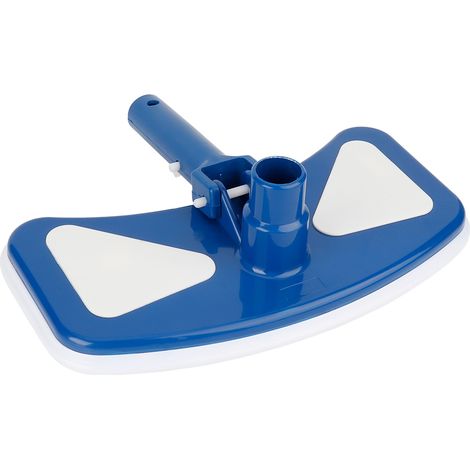 Blau-weißer gebogener Bürstenkopf für 12-Zoll-Poolsauger