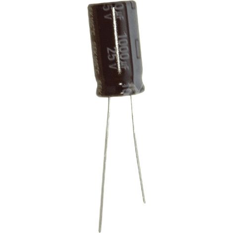 Whirlpool – Condensateur 1000µF 25V pour congélateur – Remplace le 1000µF 16V – Compatible avec modèles AFG7260, AFG8180 – Pièce détachée neuve - 1000uf-25v (1/3)