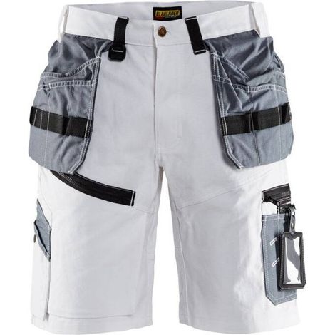 Short X1500 peintre Blanc/Gris clair - 151212101094 - Blaklader - taille 44 (1/5)