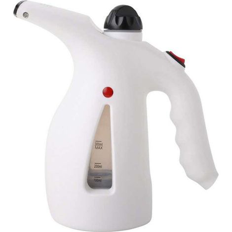 Fer à repasser universel à vapeur verticale, brosse ronde, machine à repasser portative, prise US 110V, blanc (1/5)