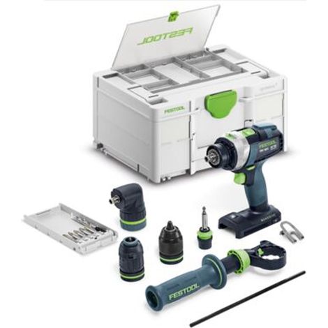 Taladro percutor a batería Festool QUADRIVE TPC 18/4 Basic-Set/XL - 578832 (1/5)