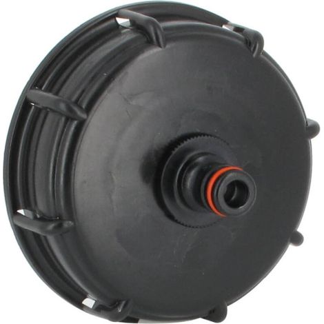 Multicuves – Raccord cuve eau S100X8 – Nez raccord rapide mâle type Gardena – Pour cuves 1000 litres – Polypropylène et polyéthylène