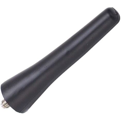 Antenne de voiture courte, 6,7 cm, ABS, noire, compatible avec Peugeot 107, 108, 206, 207, 307, 308 et 407. (1/3)