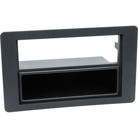 Support autoradio compatible avec Saab 9-5 05-11 Avec vide poche - Noir