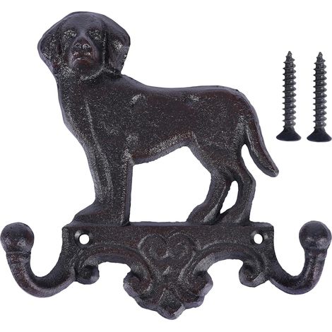 Wandmontierte Hundehaken aus Gusseisen (1/5)