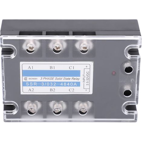 3-Phasen-Halbleiterrelais SSR-3 D4840 40A DC/AC 480V Verteilungssteuerungsgerät (1/5)
