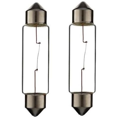 2x Ampoule SV8.5 10W 11X44 24V camion fourgon voiture tracteur véhicule agricole