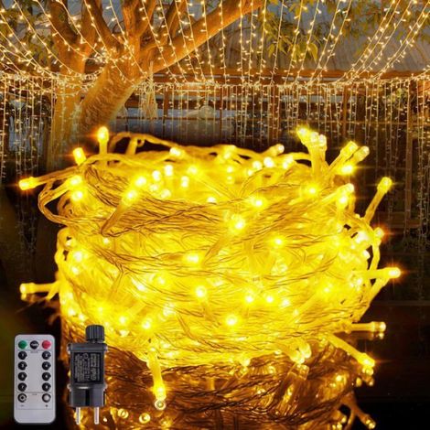 30M 300LED Guirlande Lumineuse,8 Modes Timer Chaîne d'éclairage LED Extérieur,IP44 Etanche Chaîne d'éclairage avec électricité (1/5)