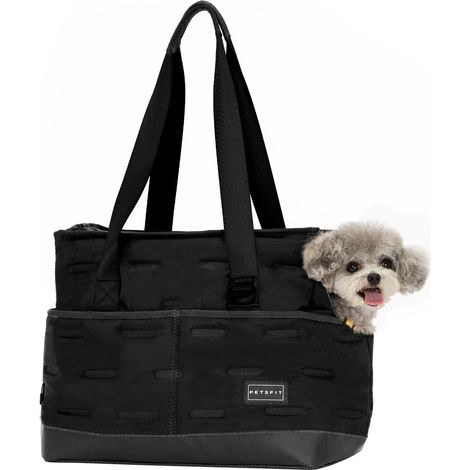 Sac de Transport pour Chien et Chat - Sac Bandoulière Confortable et Respirant pour Petits Animaux - Idéal pour Vet et Déplacement Quotidiens (1/5)