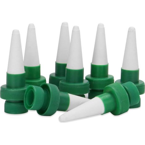Arrosoir Automatique - Picots En Céramique Pour Plantes - Pour Bouteilles À Col Long - Intérieur Et Extérieur - 8 Pièces (1/5)