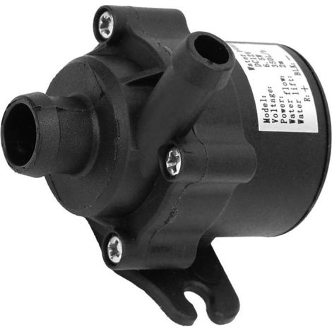 pompe à eau sans fraise Pompe à eau Pompe submersible à eau sans balais, en plastique, résistante à auto eau (1/4)