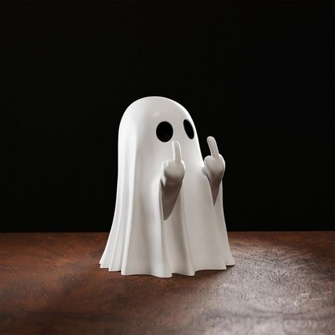 Halloween-Geister-Deko – Halloween-Innendekoration – Paletten-Deko im Landhausstil – Gruselige Wohndekoration – Couchtisch-Deko (1/3)