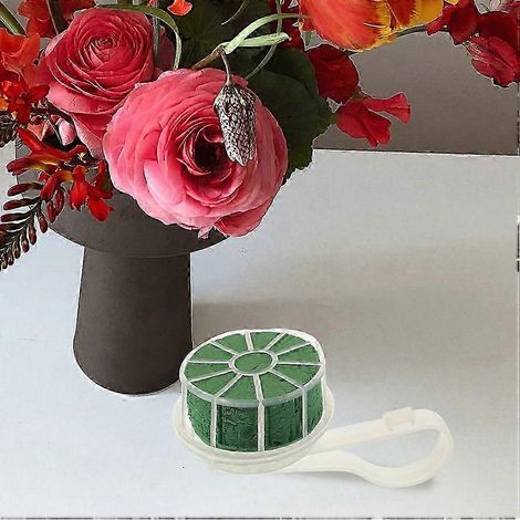 1 ensemble de support pour bouquet de mariée avec terreau, poignée pour composition florale à faire soi-même, compatible avec les bouquets de mariage faits main, accessoires de mariage romantiques (1/5)