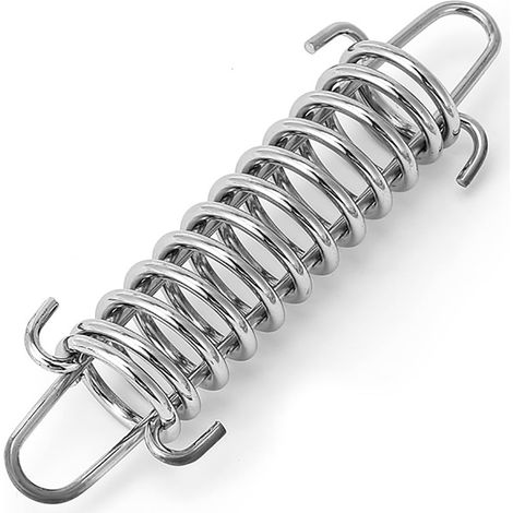 Boucle à Ressort de Tente, tendeur de Corde de réglage d'étanchéité à Haute résistance en Acier Inoxydable, Boucle à Crochet Fixe pour auvent (1/5)