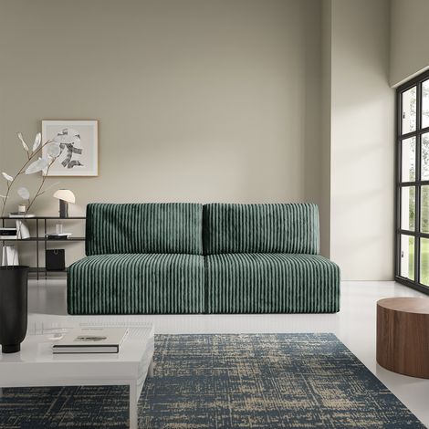 3-Sitzer-Sofa mit Bettkasten Angela Tannengrün