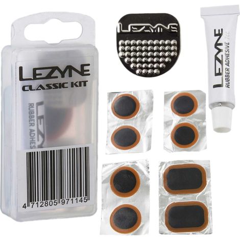 Kit de reparación de bicicletas Lezyne Classic de 8 parches