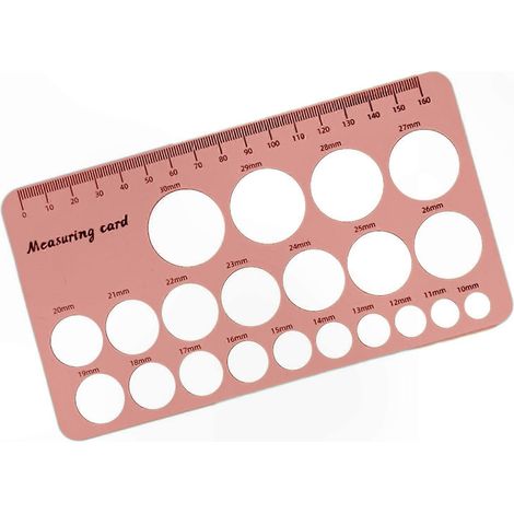 Flexibles und komfortables Messlineal für Frauen, verstellbares Nippelgrößenmessgerät, für den persönlichen Gebrauch, flexibel, präzise, weich und praktisch (1/5)