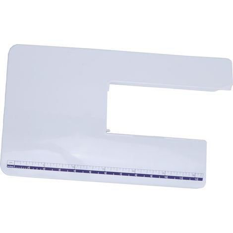 Mesa Extensión Máquina Coser ABS Plegable con Regla, Superficie Antidesgaste para Modelos 2700/27PK – Ideal para Costura en Casa (1/5)