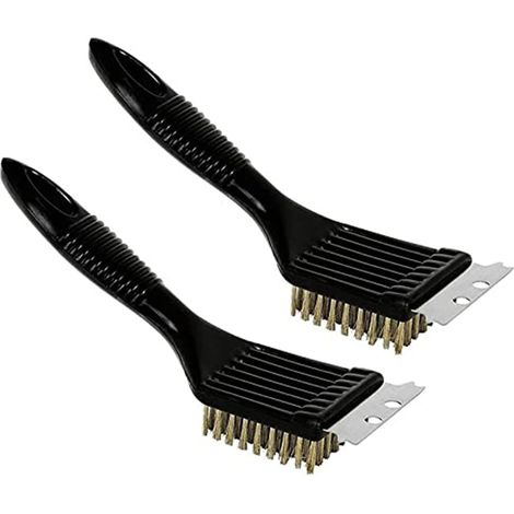 Filiyano-Brosse de nettoyage pour barbecue, grattoir et décapant anti-rayures pour la cuisine. (1/5)