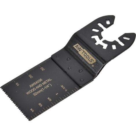 Lama oscillante awtools bim acciaio temprato 32x38mm