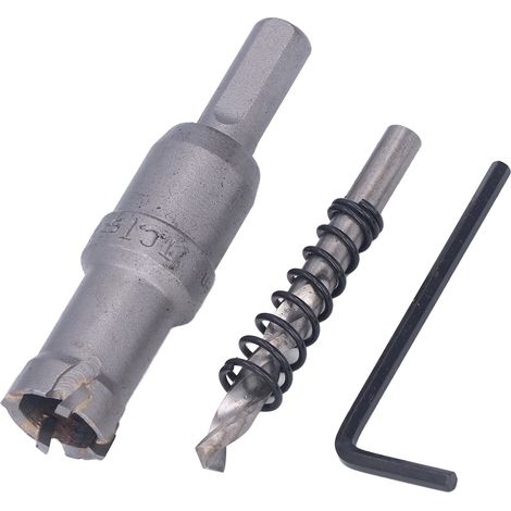 Fraise en carbure de tungstène pour perçage de métaux épais 18mm - Foret industriel haute performance professionnelle (1/5)