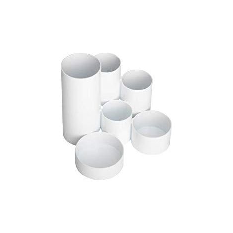 Maul Portapenne bianco 6 scomparti 150 mm