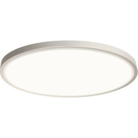 Plafonnier LED, diamètre 30 cm, 24 W, plafonnier moderne, blanc simple, non dimmable, pour chambre, couloir, sous-sol, balcon (1/5)