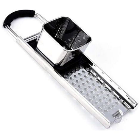 Rabot à Spätzle en INOX, Râpe Grille Passoire 32.5 x 11 x 6.5 cm pour Spätzle, Cuisine en Acier Inoxydable à Spätzle Machine à Nouilles Moule à Pâtes Outil de Cuisson (1/5)
