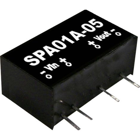 Module convertisseur CC/CC Mean Well SPA01B-12 Nbr. de sorties: 1 x 83 mA 1 W 1 pc(s) Q123952 (1/2)