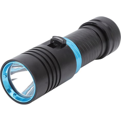 5000 lm Taucherlampe, IPX8 wasserdicht bis 100 m Tiefe, dimmbar, L2 LED, für Unterwassertauchen. (1/5)