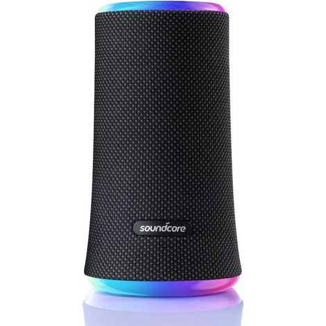 Enceinte sans fil - ANKER - SoundCore Flare II - Bluetooth - Son 360° - Noir