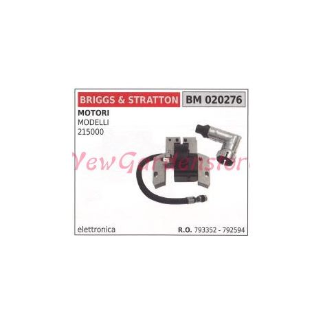 Bobina accensione briggs & stratton per motori modelli tagliaerba rasaerba 215000 020276
