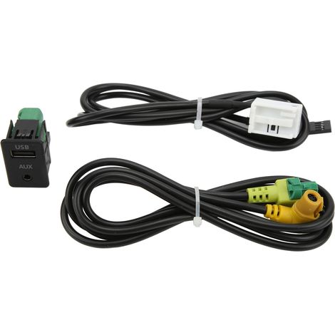 USB-Kabeladapter für AUX-Schalter im Autoradio, Ersatz für RCD510 RNS315 B6 B7 CC (1/5)