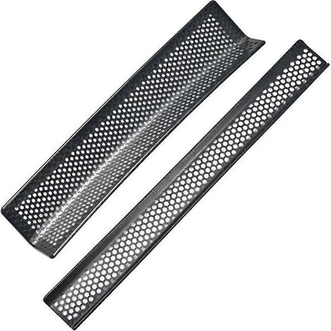 Cache de protection pour entrée d'air du moteur de voiture, noir (1/5)