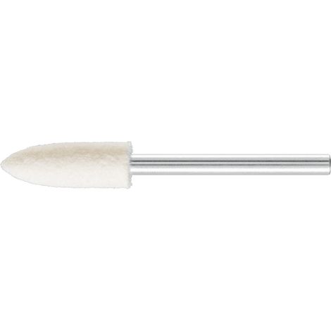 PFERD TOOLS harte Filzpolierstifte Spitzkegelform Ø 6x18 mm Schaft-Ø 3 mm 10 Stk (1/5)