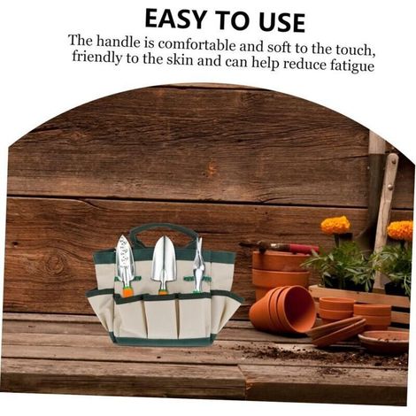 Trousse À Outils De Jardin Sac Fourre-Tout Multi-Poches Outils De Mécanicien Kits D'Outils Pour La Mécanique Sac De Ceinture D'Entretien 1Pc (1/3)