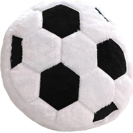 Filiyano-Coussin décoratif en peluche de 45 cm représentant un ballon de football de la Coupe du Monde. Doux et moelleux, en velours. (1/5)