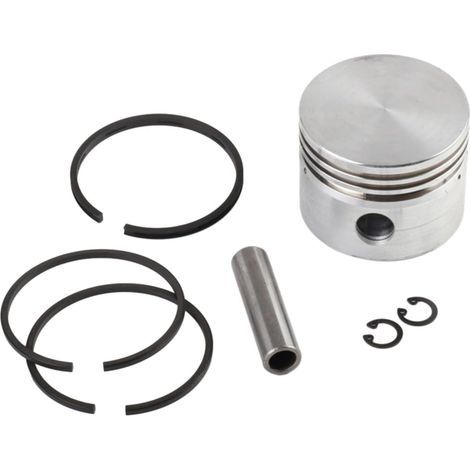 1 Piston compresseur air, 3 Anneaux piston, Métal, 65 mm, Accessoire pompe air, Remplacement compresseur (1/4)
