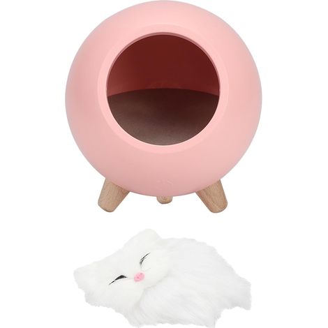 Veilleuse Chat Mignon, Gradation Tactile ABS avec Batterie (1/5)