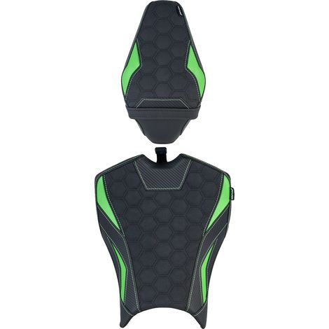 Coprisella, accessorio per moto, facile installazione, Verde A (1/2)