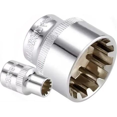 Douille à embouts 12 pans (9 mm) 1/2" (1/5)