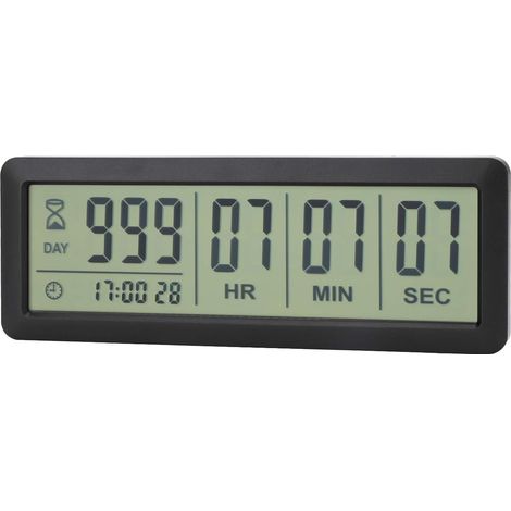 Inkurow Timer Digitale Giornaliero Per Il Conto Alla Rovescia - Ay4053-Nero Grande Orologio Per Il Conto Alla Rovescia Di 999 Giorni Aggiornato Per Matrimonio In Pensione (1/5)