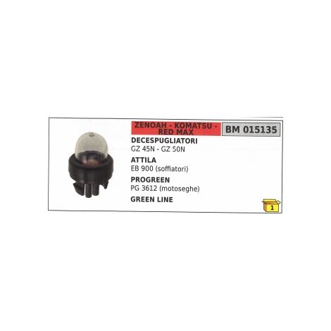 Cebador de mezcla de gasolina ZENOAH desbrozadora GZ45N soplador EB900 015135